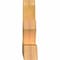 Ekena Millwork Richland Rough Sawn Timber Gable Bracket, Western Red Cedar, 60"W x 27"H x 6"D x 6"F, 11/12 Pitch GBW060X27X0606RIC00RWR - alternate 4